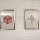Series of two drawings, kinetic art, anonymous 1970