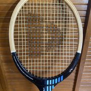 Vintage donnay team gt wooden tennis racket + donnay cover #