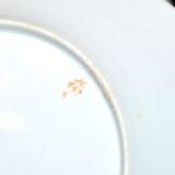 Niderviller set of 6 Empire plates and tureen in hard-paste porcelain with wheat decoration painted in gold, 1790