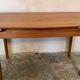 Scandinavian vintage coffee table blond teak
