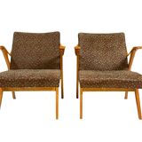 Paire de fauteuils Jitona Soběslav, Tchécoslovaquie, 1970