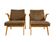Pair of Jitona Soběslav armchairs, Czechoslovakia, 1970