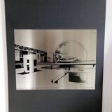 Photo on stainless steel La Vilette