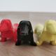Knife holders 70s animal