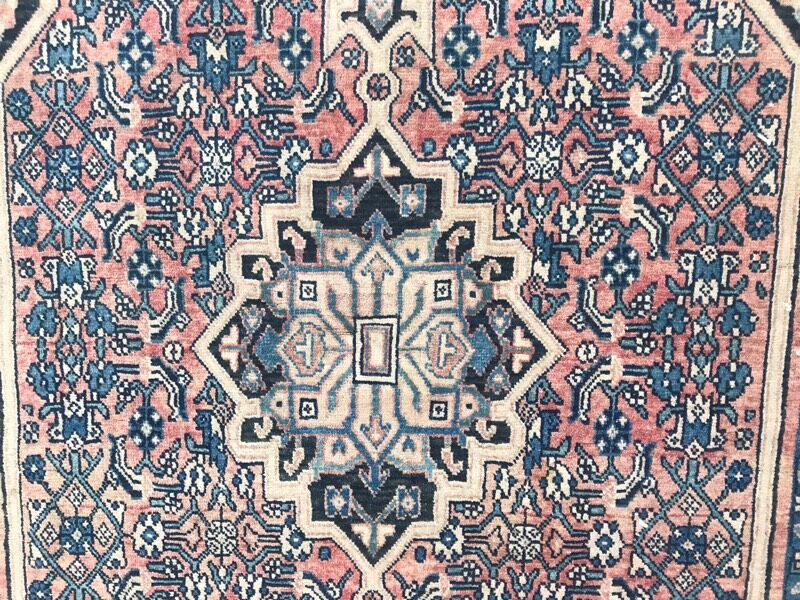 Handmade Tabriz ancient Persian rug - 108x160 cm