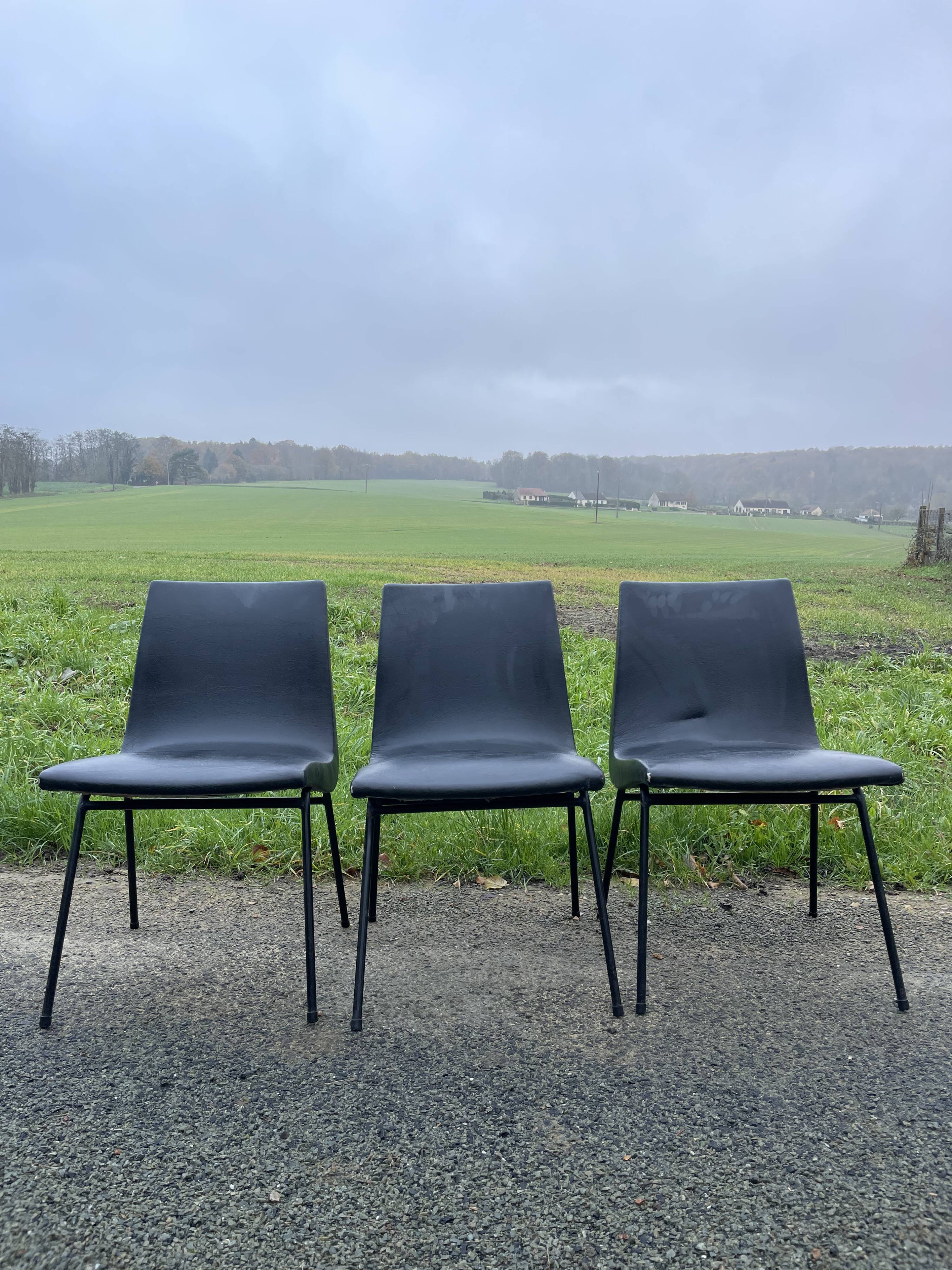 Pierre Paulin chairs edition TV furniture