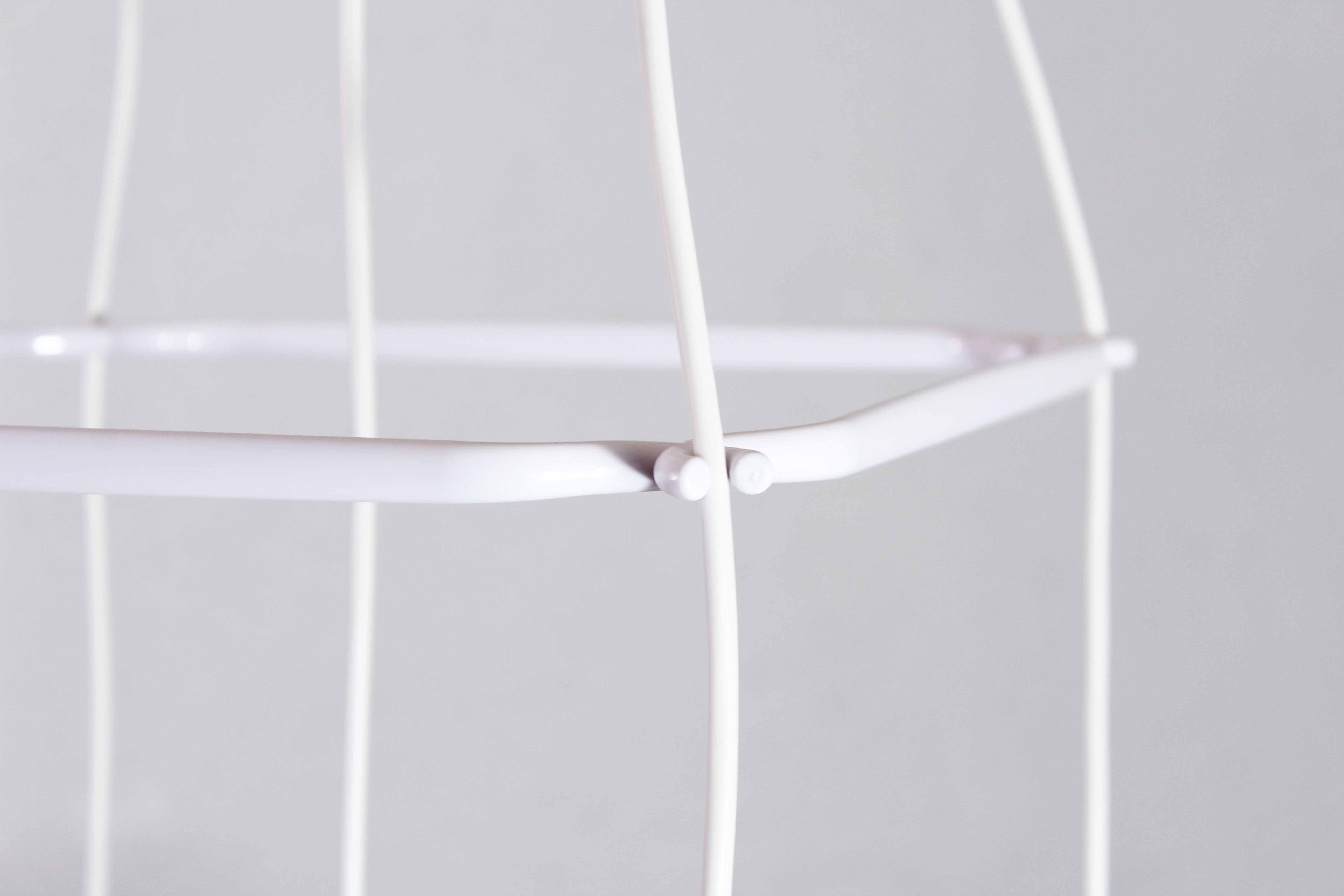 Chandelier with vintage suspensions