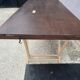Wooden upholstery table