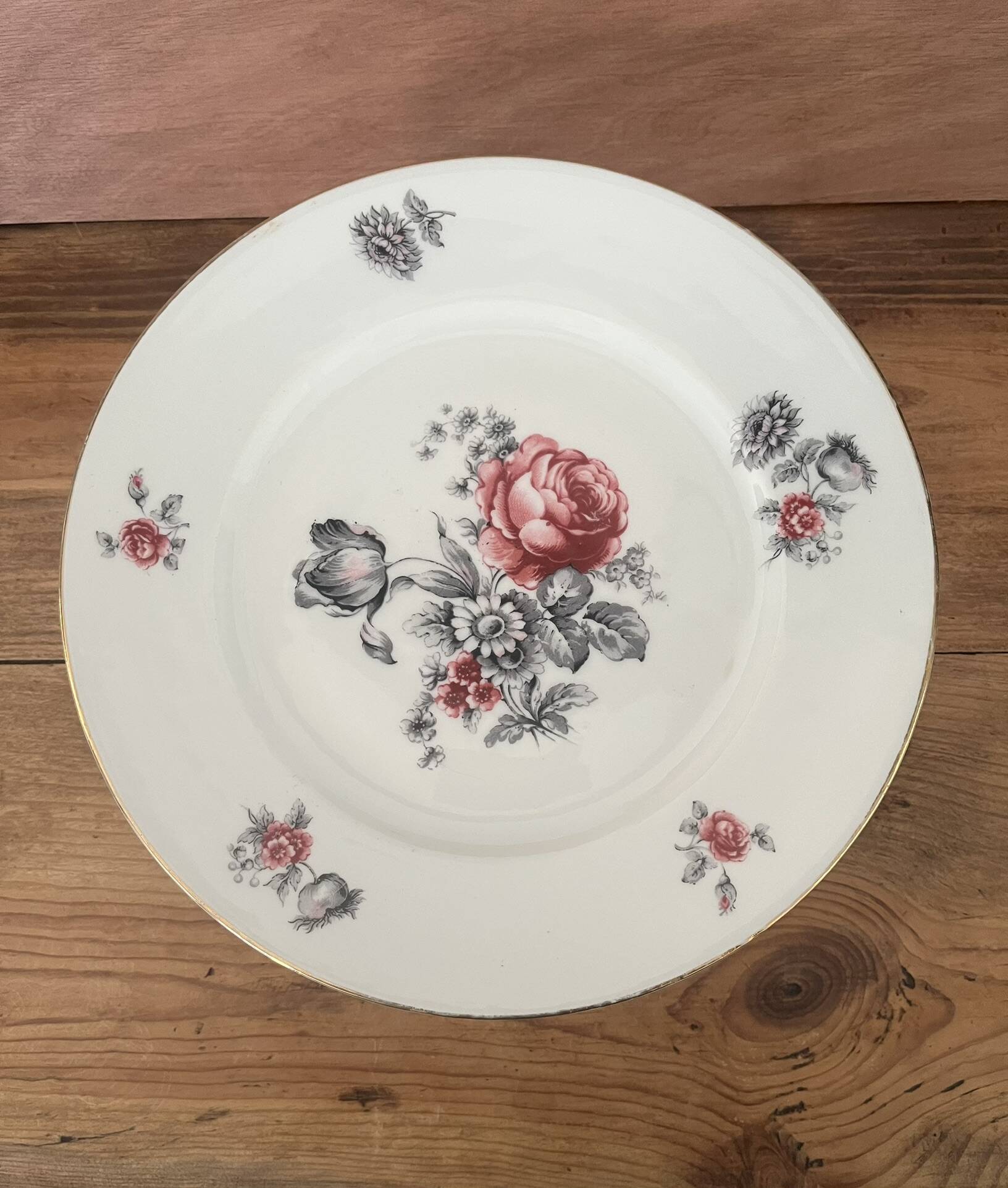 Limoges porcelain presentation plate