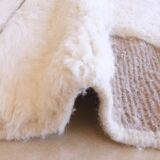 White Berber Rug - 292 x 208 cm