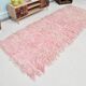 Tapis de couloir turc vintage rose pastel doux 3x10, 110x313 cm SK 70357
