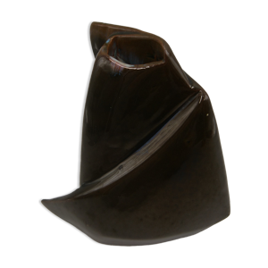 Vase grès émaillé
