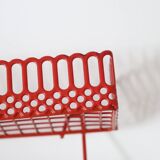 Wall shelf, vintage metal