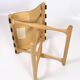 Stool Model PH 43 Made In Oak & Stretched Black Full Grain Leather By Poul Hundevad