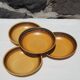 Set of 4 hollow plates
