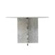 Contemporary Calacatta and Carrara Marble Round Table Designed by L.A. Stud