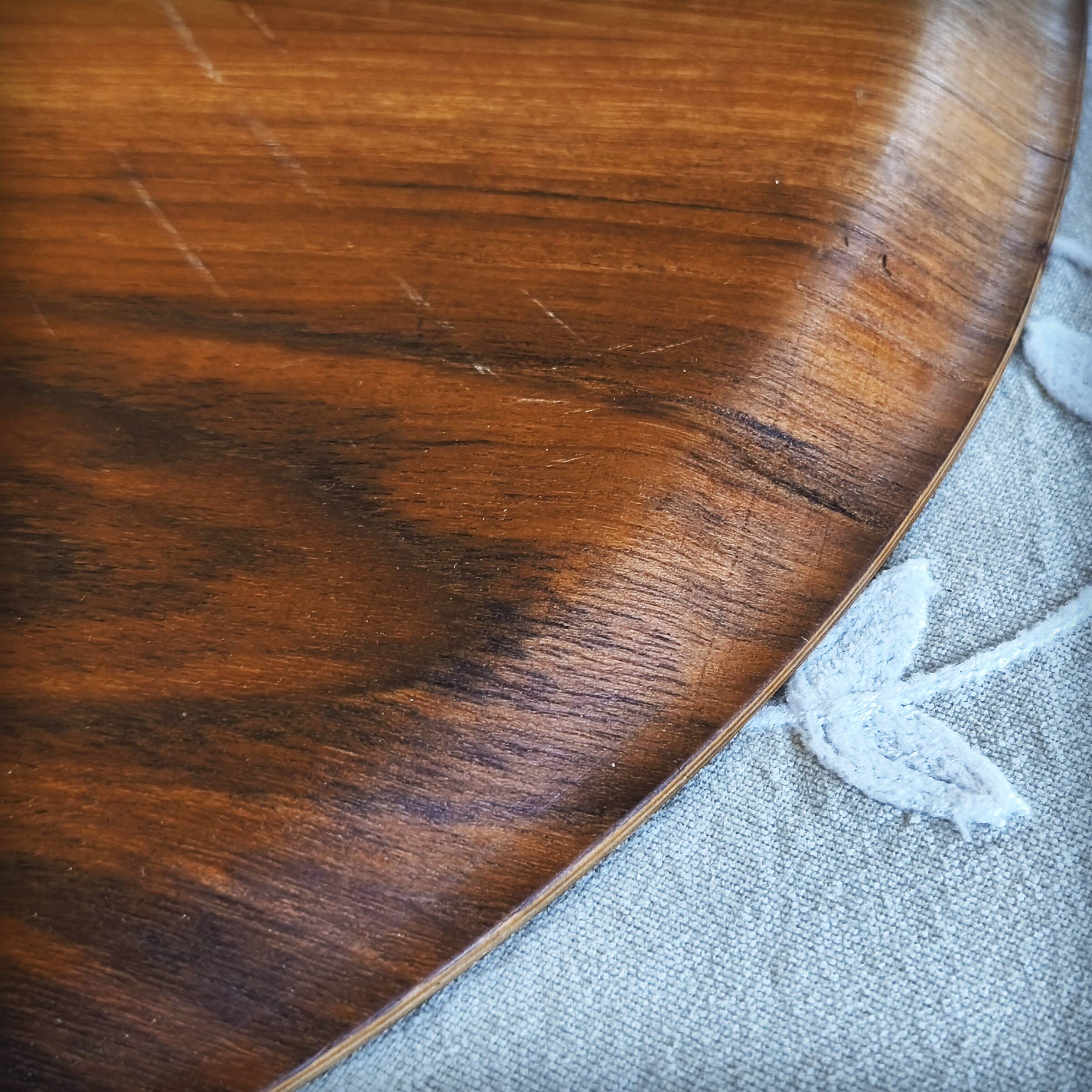 XXL teak plateau by Ary Nybro Sweden, Sweden, 1960s