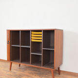 Mid-Century Danish Teak Tambour Doors Sideboard, 1960s.