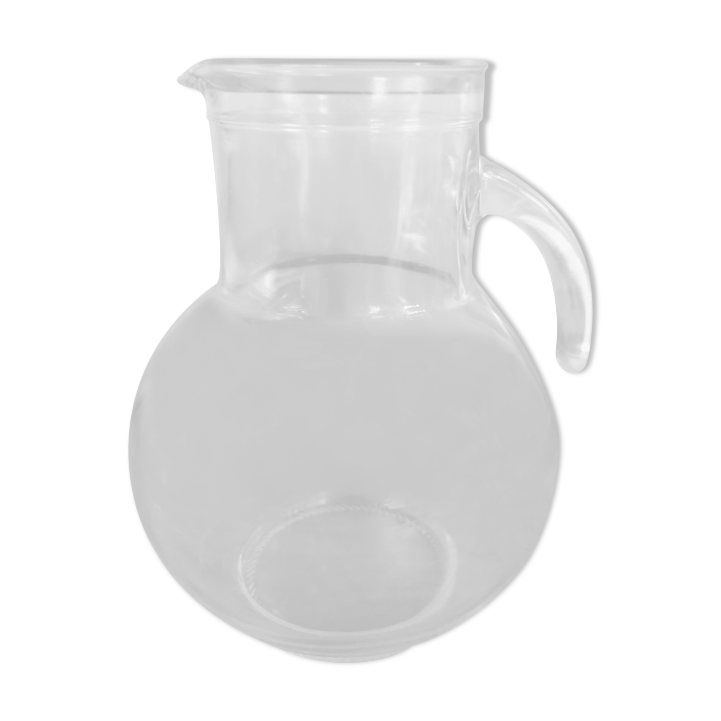 Vintage glass pitcher