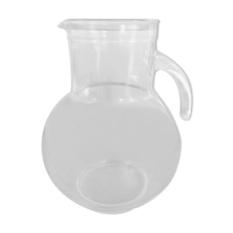 Vintage glass pitcher