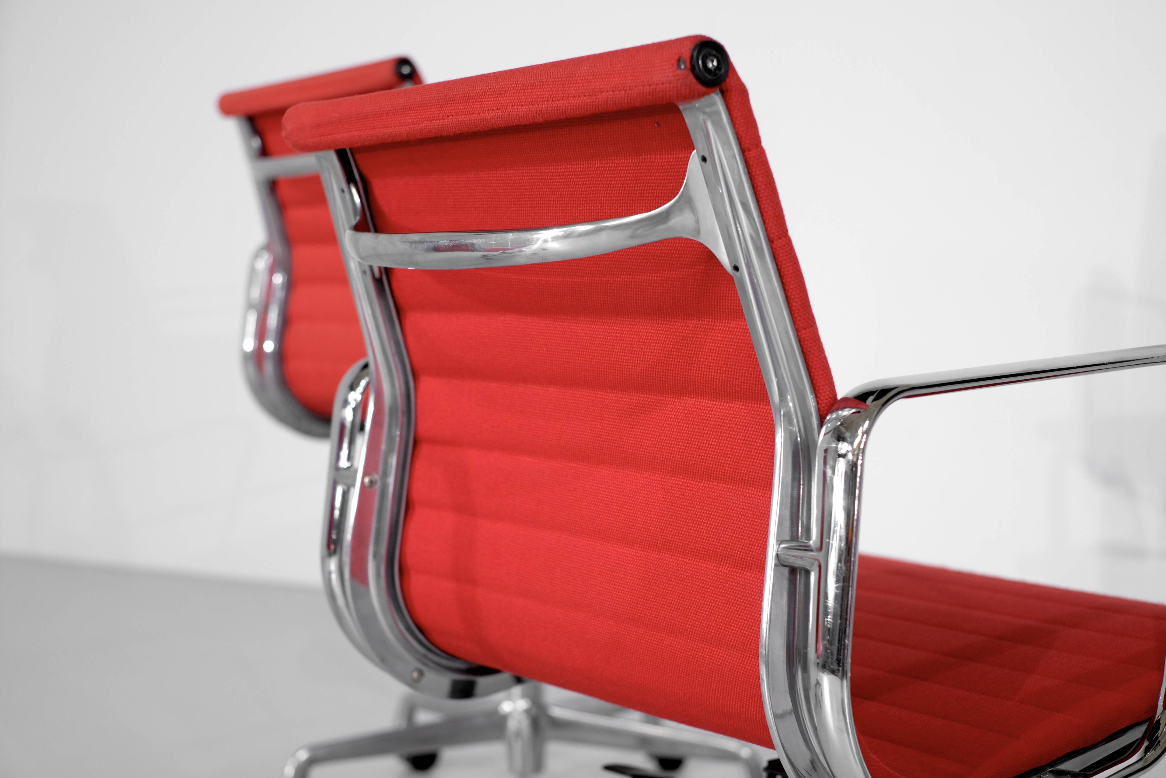 Set of "EA 117" Armchairs by Charles and Ray Eames for ICF USA 1969.