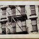 Photo New York 1953 – Fire escape & woman at the window