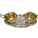 Pop art sugar bowl and milk jug, Sweden, 1960s, set of 3
