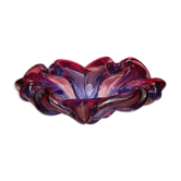 Vacuum cutter glass pockets from Murano, Italy, 1960