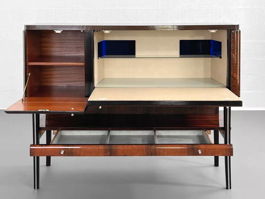 Rosewood bar cabinet from the 50s and 60s