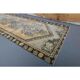Vintage Turkish Hand-Knotted Runner Rug 90x252
