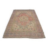 Oushak Handknotted Vintage Rug sku 1453