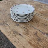 Set of 12 dessert plates