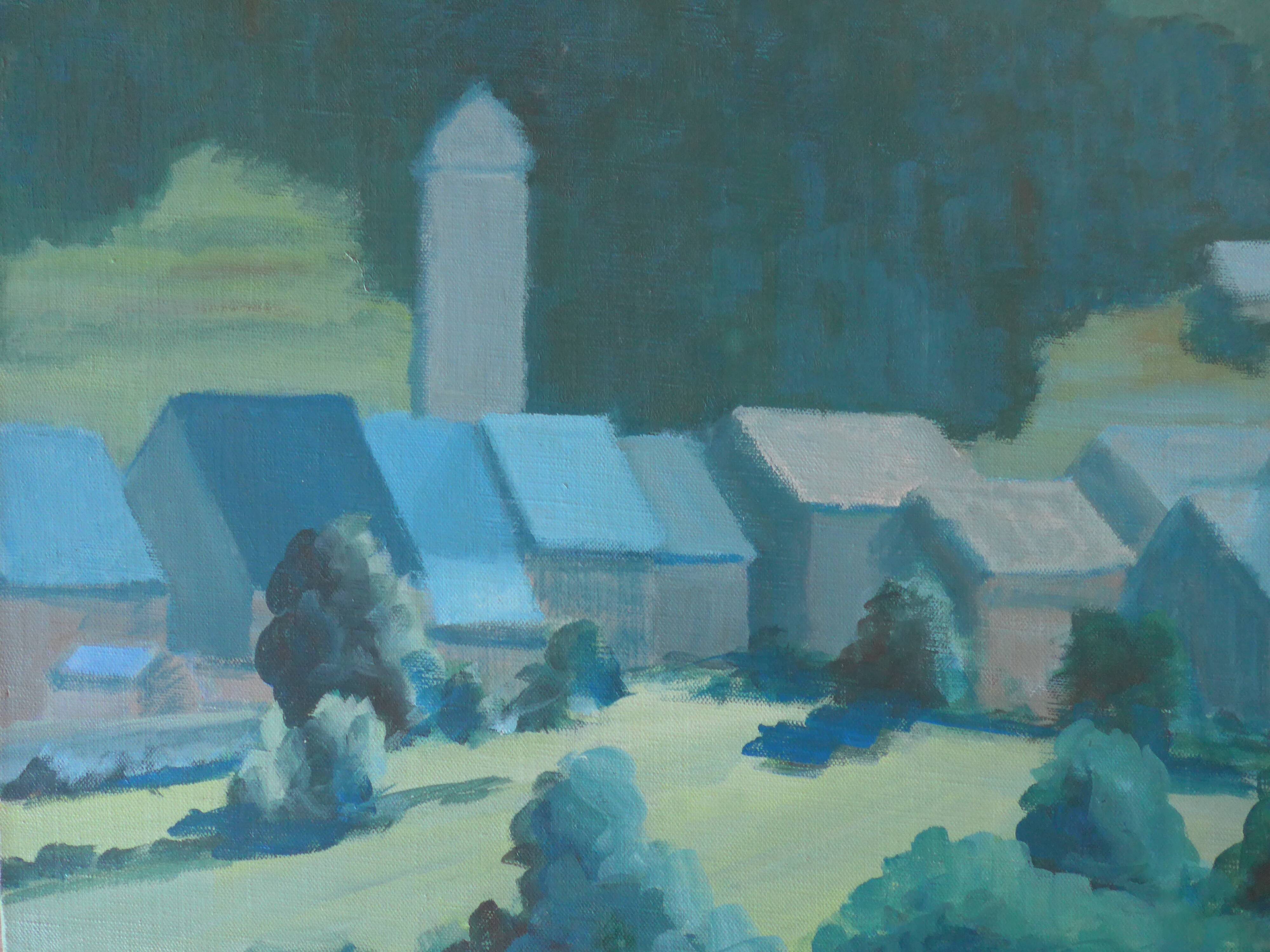 Canvas country landscape or mountain not sign