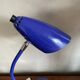 Vintage blue iron lamp