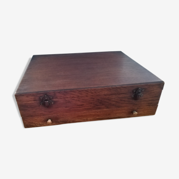 small old wooden box