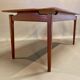 Table haute teck design scandinave 1950