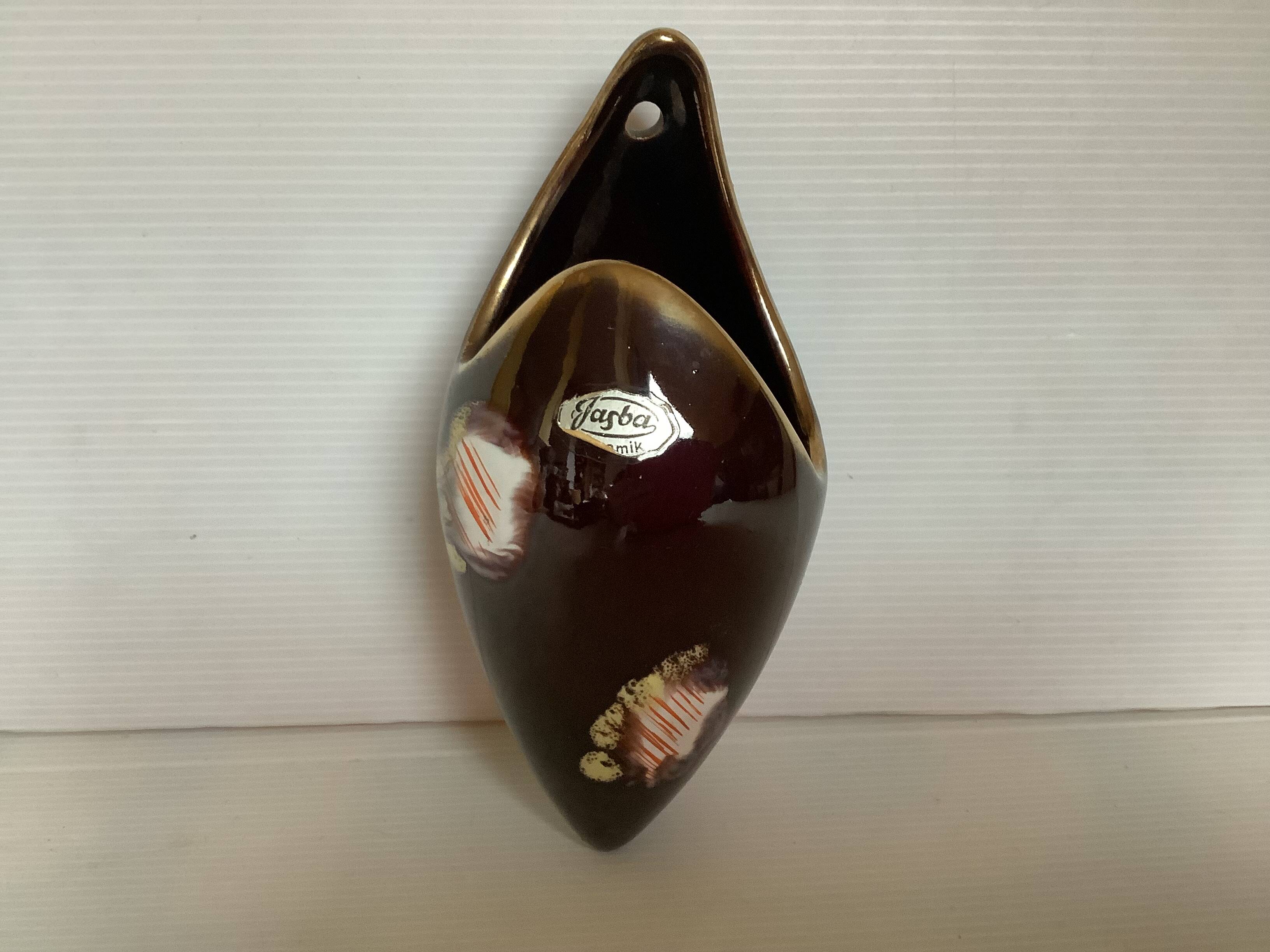 Bouquet holder, vase Jasba Ceramics Germany