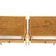Set of 2 teak and oak bedside tables, Ferdinand Lundqvist, Sweden, 1960