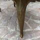 Table basse en bronze doré et marbre