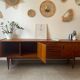 Very beautiful vintage Scandinavian teak sideboard