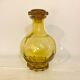 Carafe art deco yellow