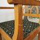 Art deco oak armchair 1940/1950