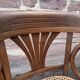 Rare american viennese style office armchair, bent wood, w baumann.