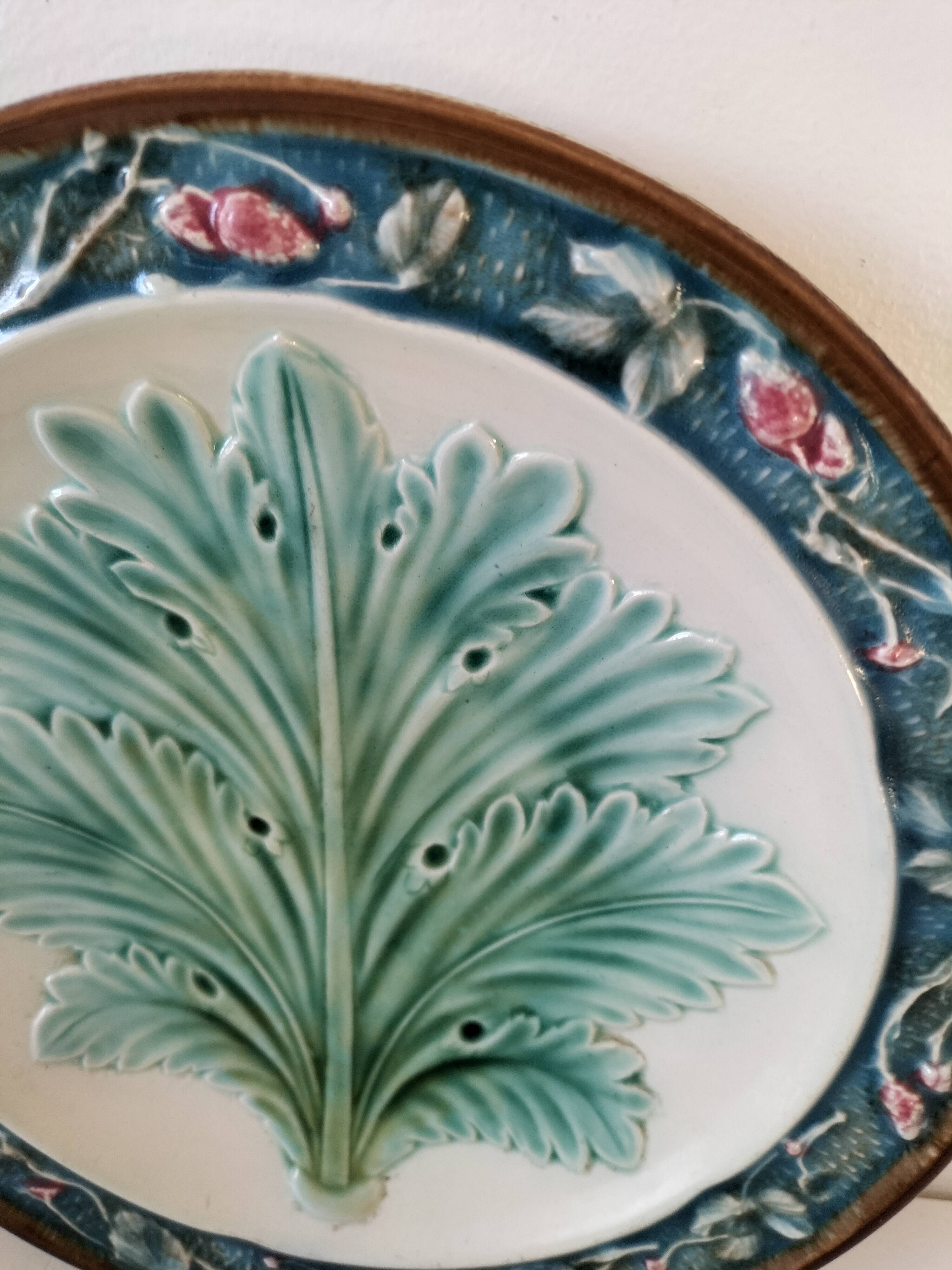 Two Longchamp earthenware plates.