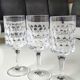 Lot 7 x Verres à vin. Peill & Putzler. Modèle Granada. En cristal.