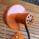 70's orange desk lamp