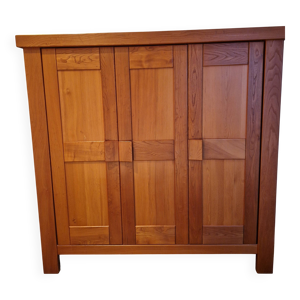Armoire vintage en orme massif