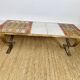 Roche Bobois coffee table, Designer Gregoireff, enamelled lava stone.
