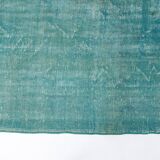 vintage Turqouise Vintage Carpet