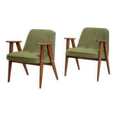 Vintage Chierowski 366 armchairs from the mid-century, set of 2